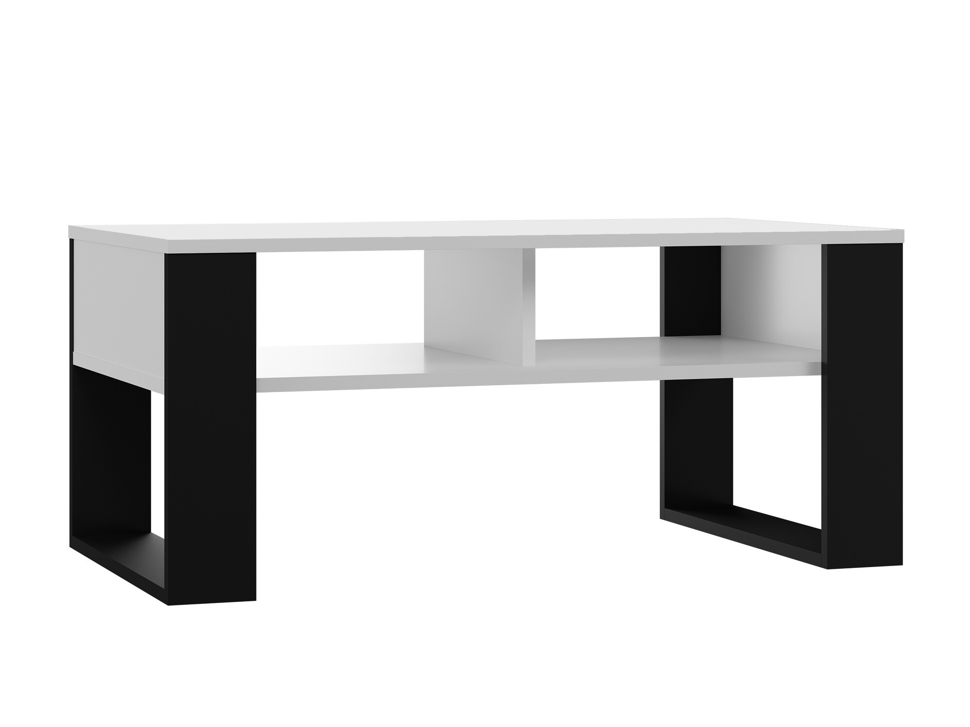 Salontafel Mandeville 209 (Wit + Zwart)