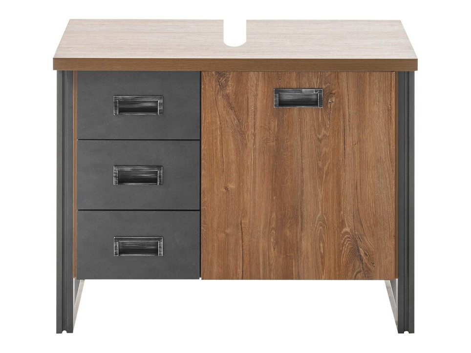 Staand badkamermeubel voor een wastafel Virmeli 140