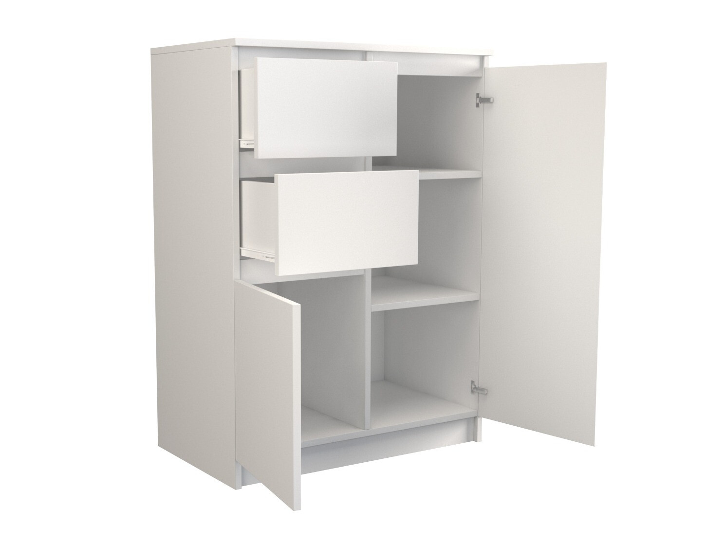 Ladekast Elbvelu 111 (Wit)