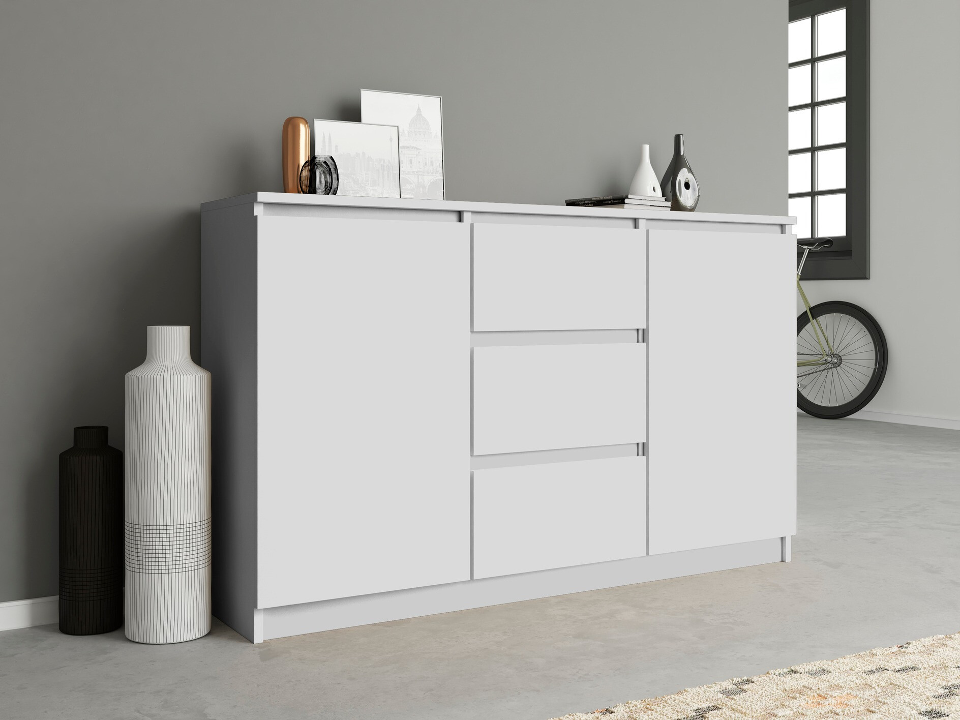 Ladekast Elbvelu 112 (Wit)