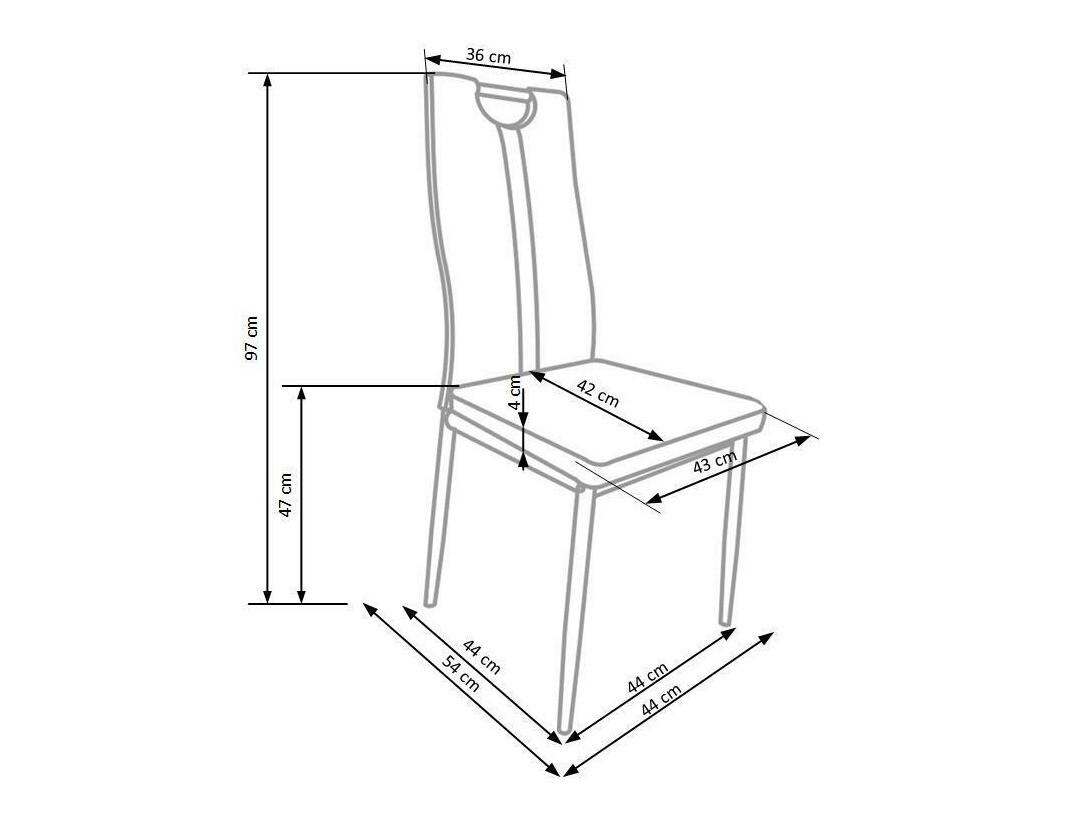 Stoel Houston 252 (Crème)