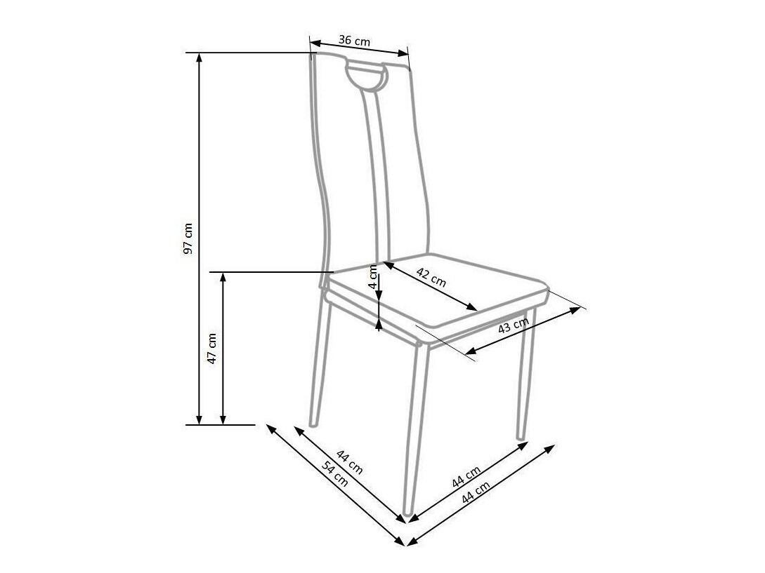 Stoel Houston 252 (Grijs)