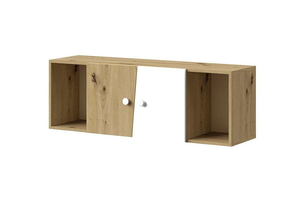 Wandkast Almira 112 (Artisan eiken + Wit)