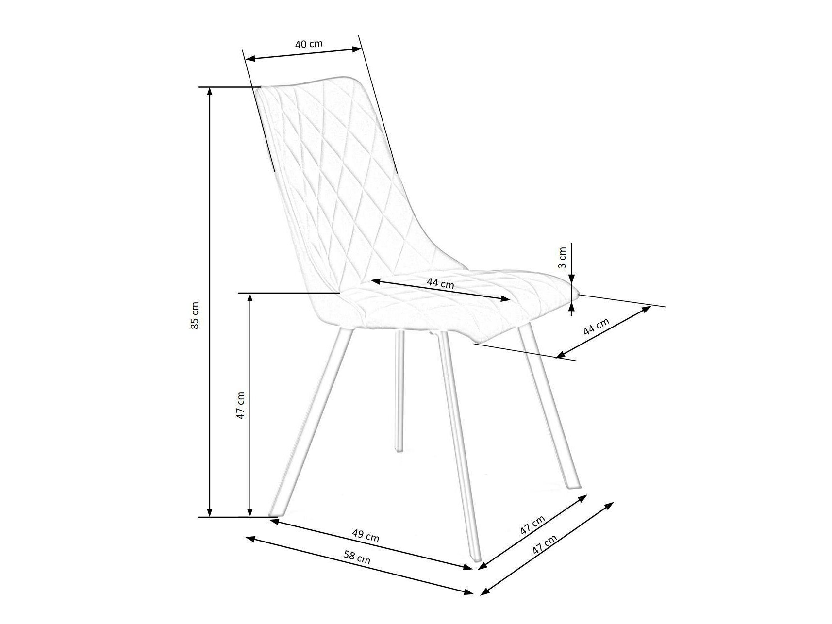 Stoel Houston 1233 (Beige)