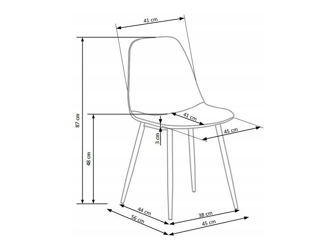 Stoel Houston 983 (Donkerblauw)