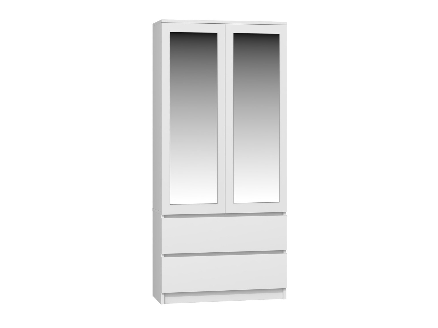 Kledingkast Elbvelu 116 (Wit)
