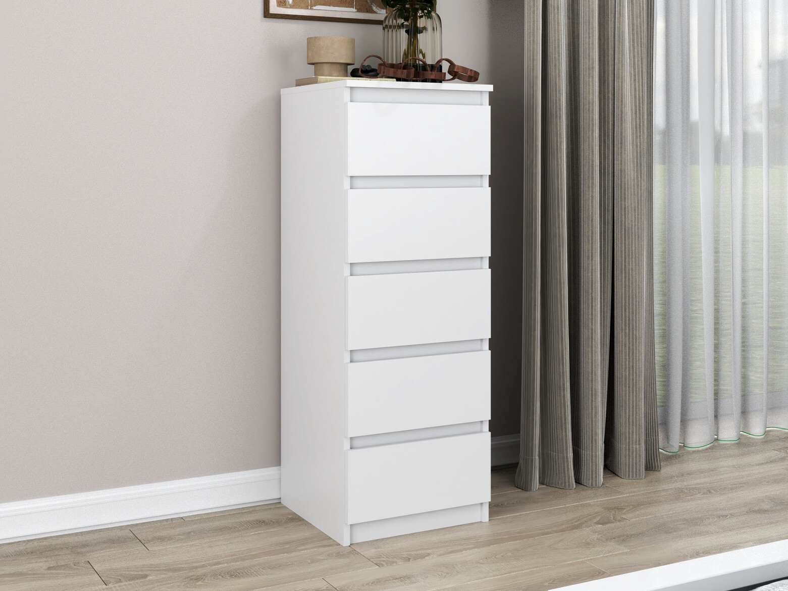 Ladekast Elbvelu 121 (Wit)