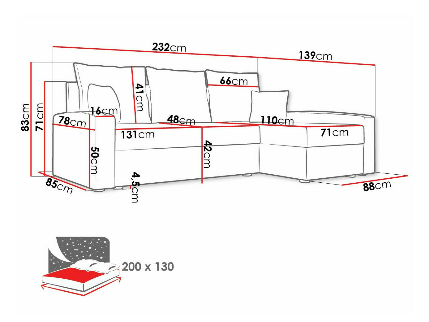 Hoekbank Memphis 122 (Haiti 16 + Haiti 14)