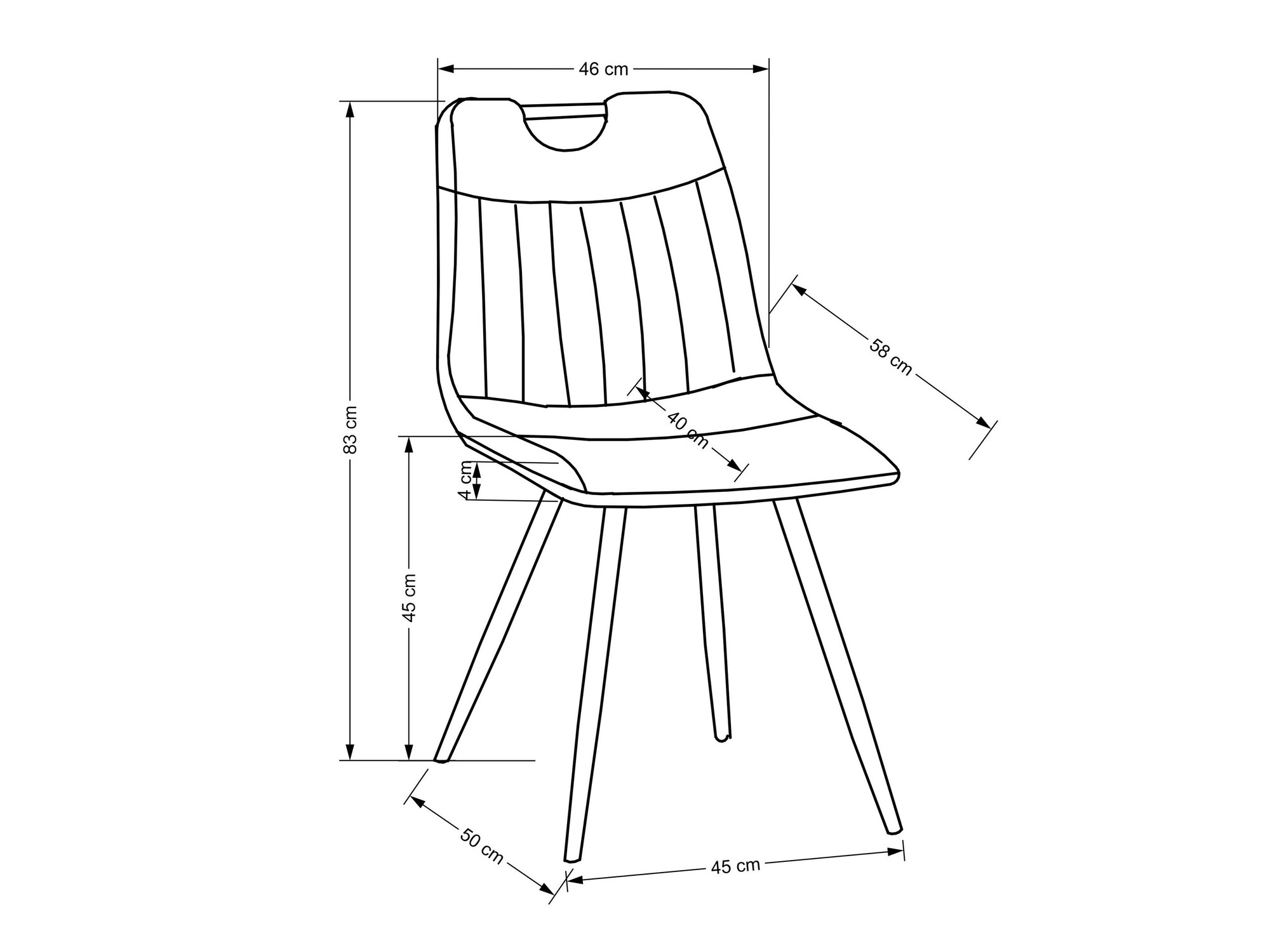 Stoel Houston 1644 (Groen)