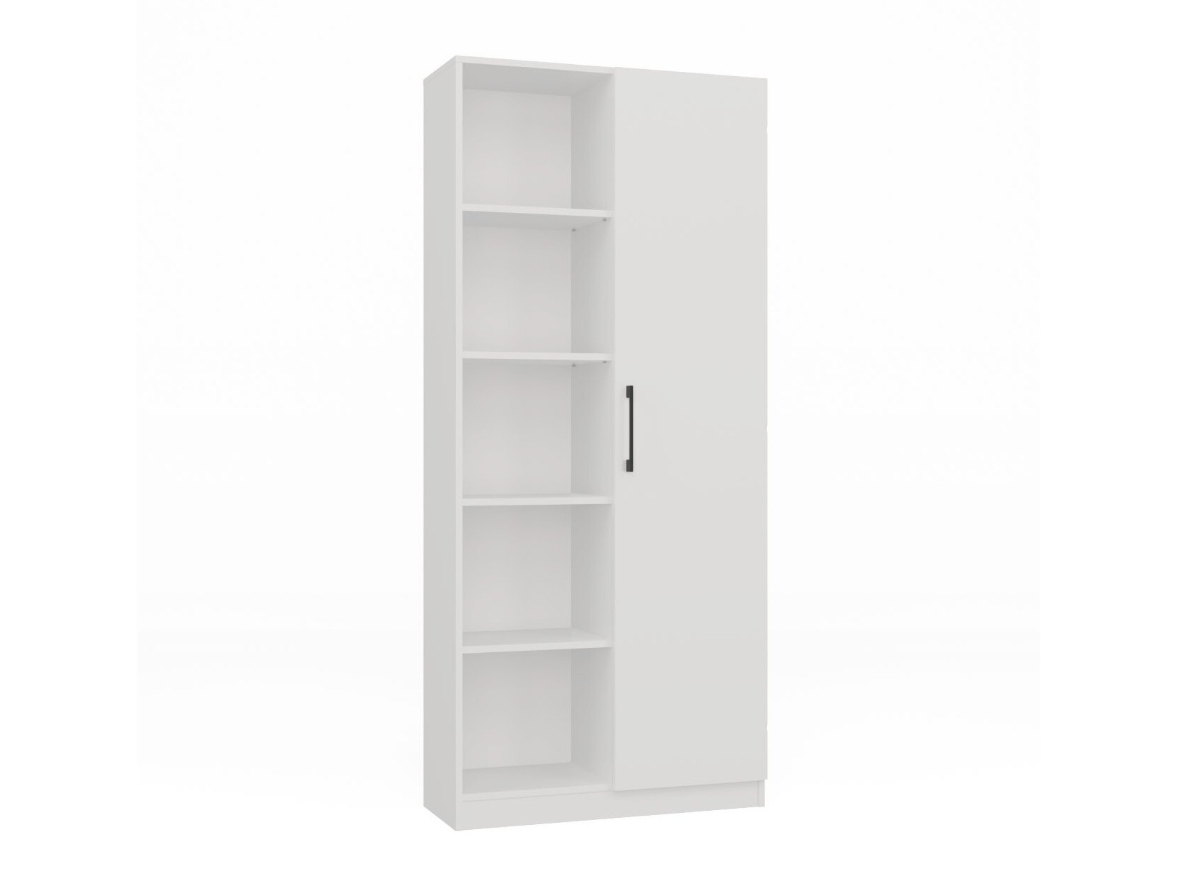 Boekenkast Elbvelu 122 (Wit)