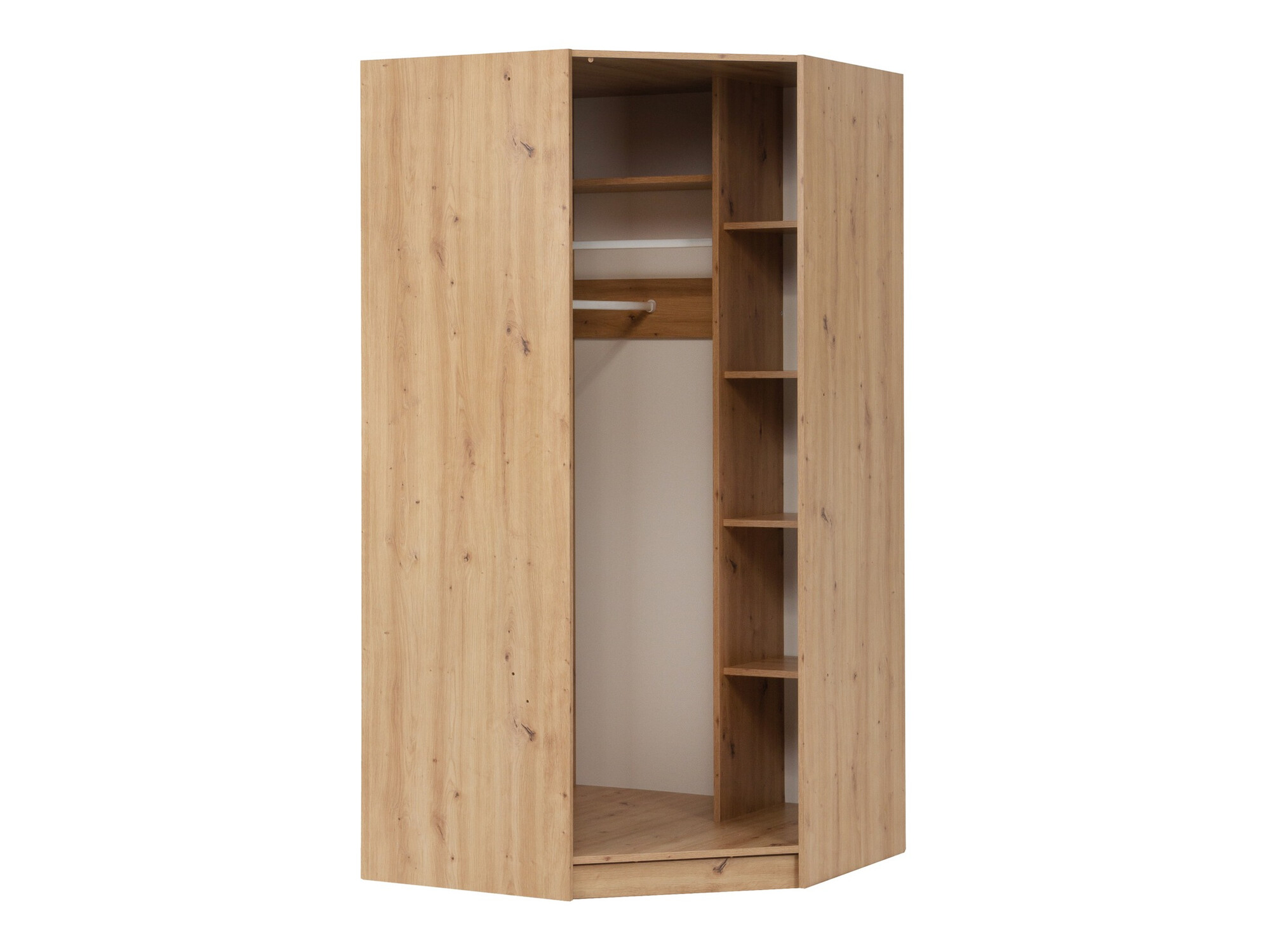 Hoekkledingkast Cavmero 106 (Artisan eiken)