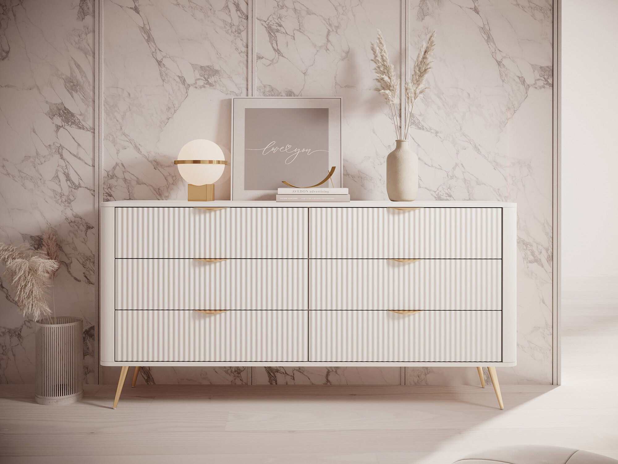 Ladekast Ioca II (Beige)