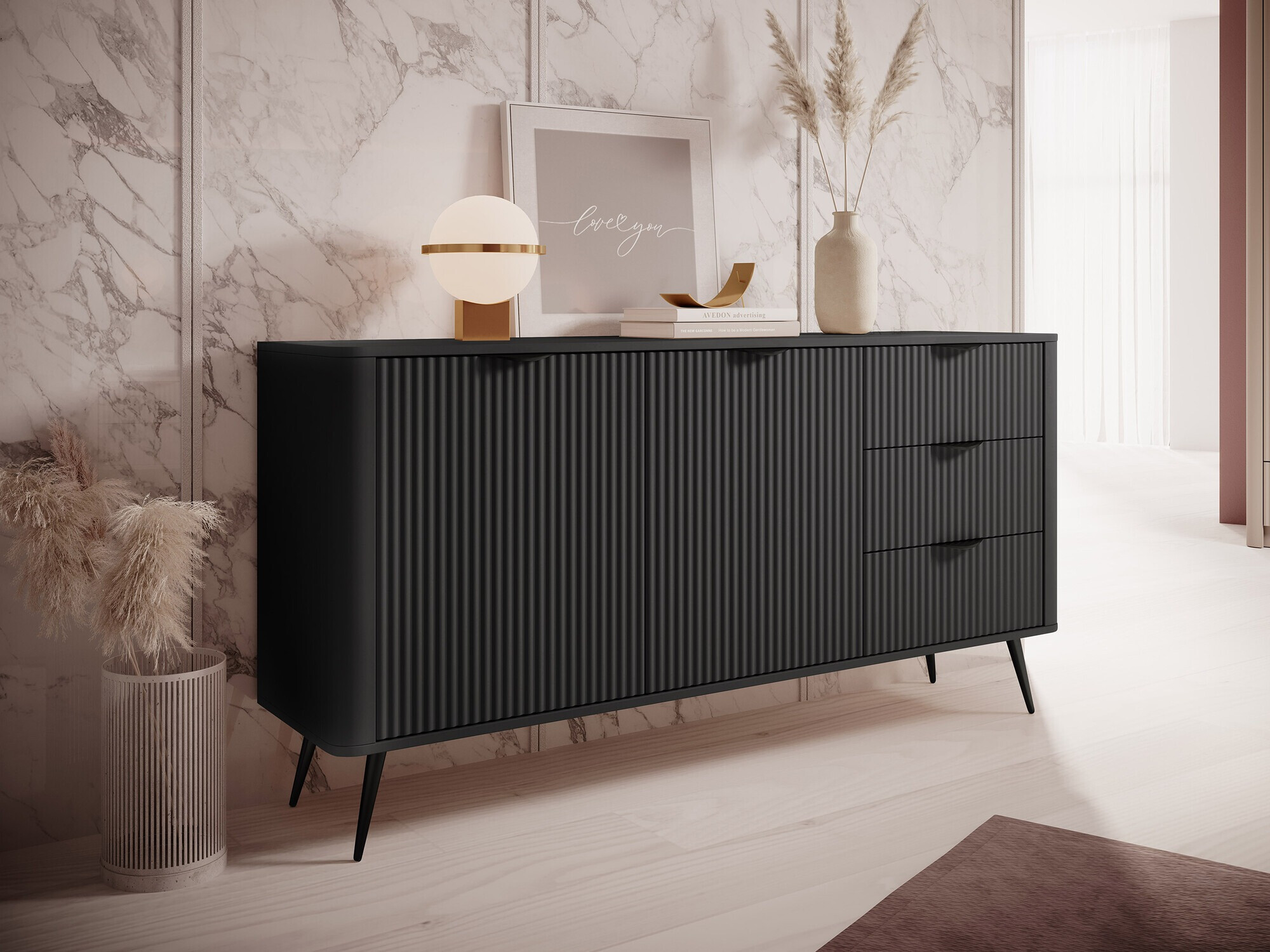 Ladekast Versoe 101 (Grafiet)