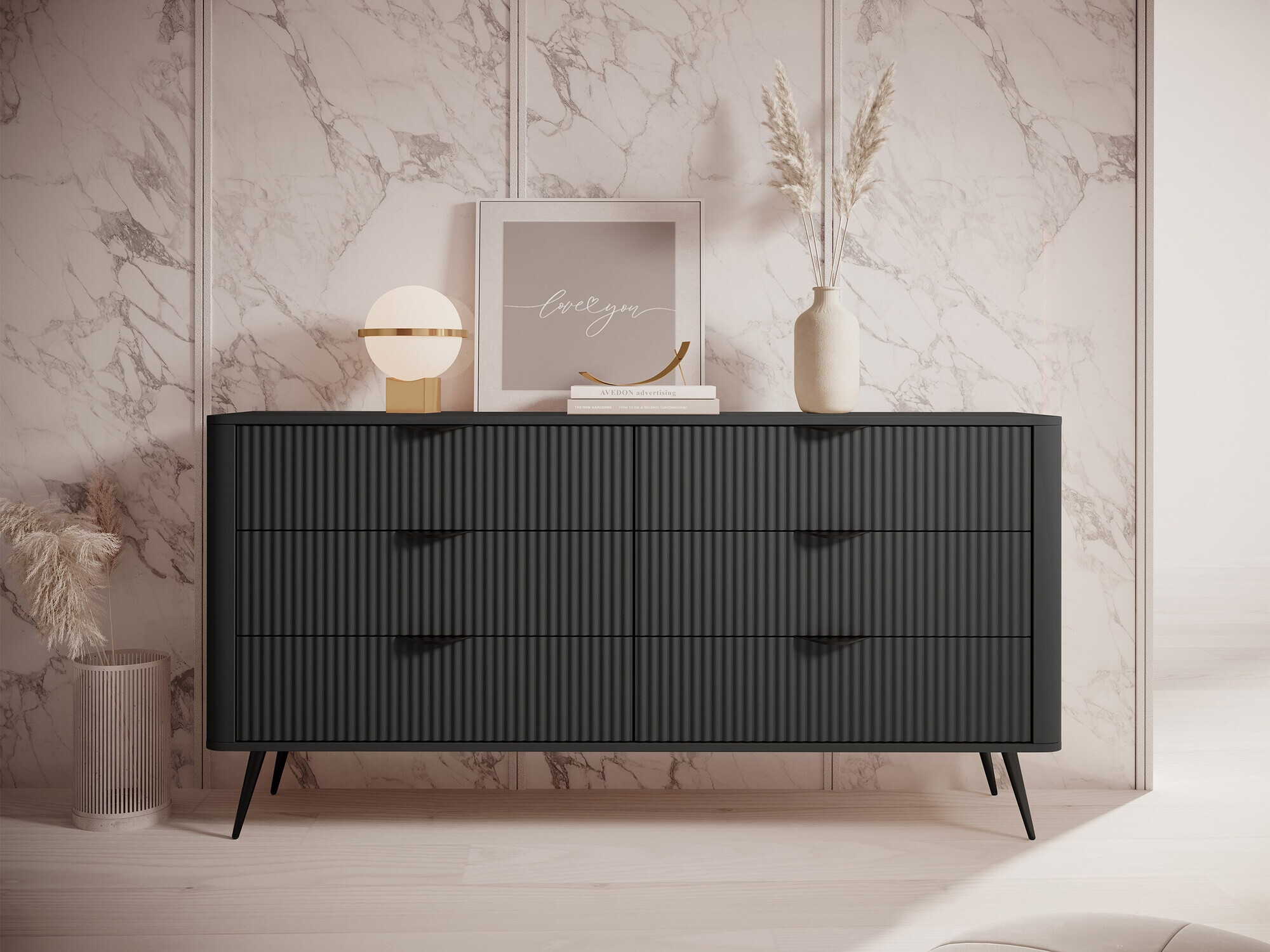 Ladekast Versoe 102 (Grafiet)