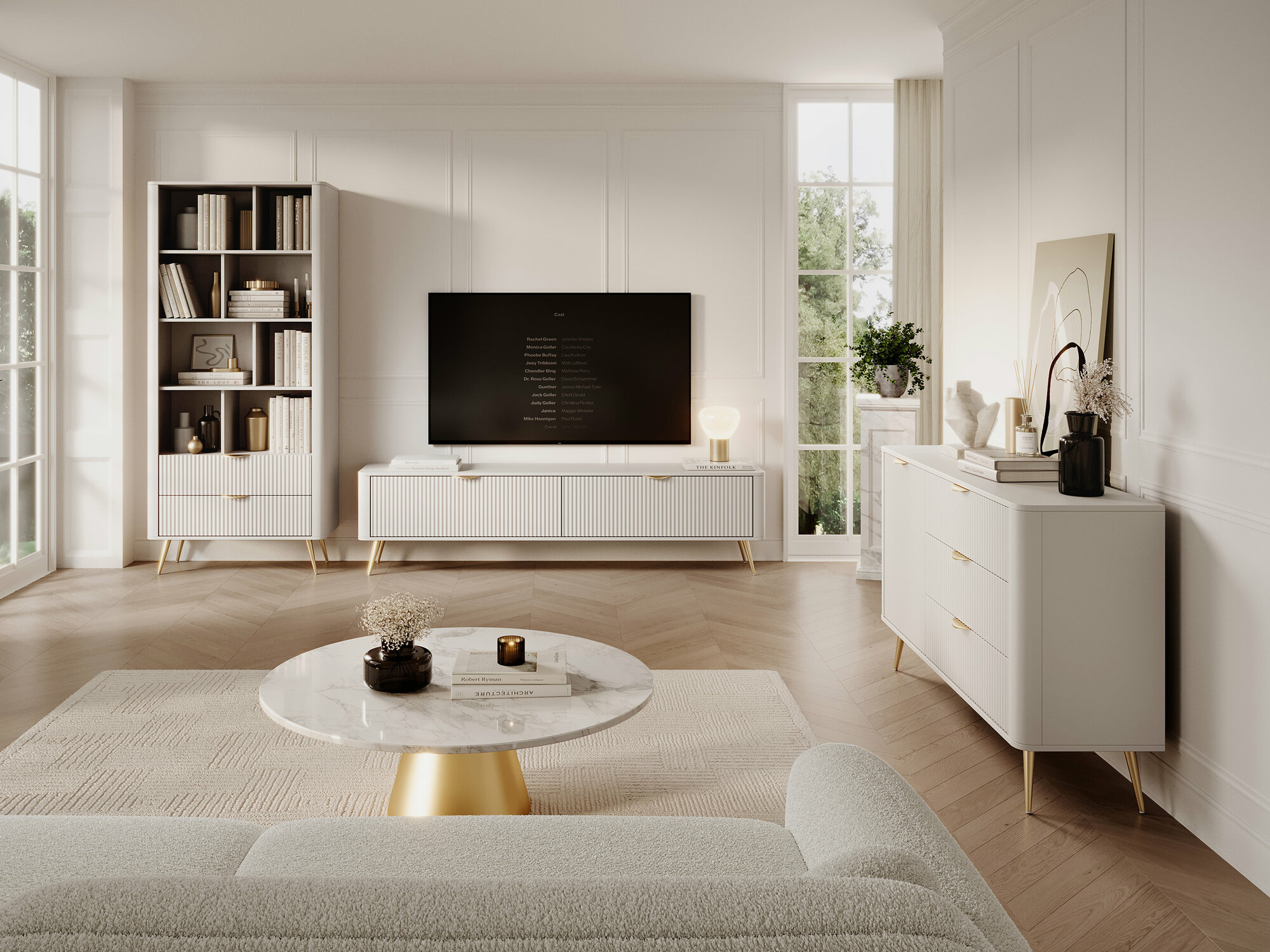 Woonkamerset Versoe 108 (Beige)