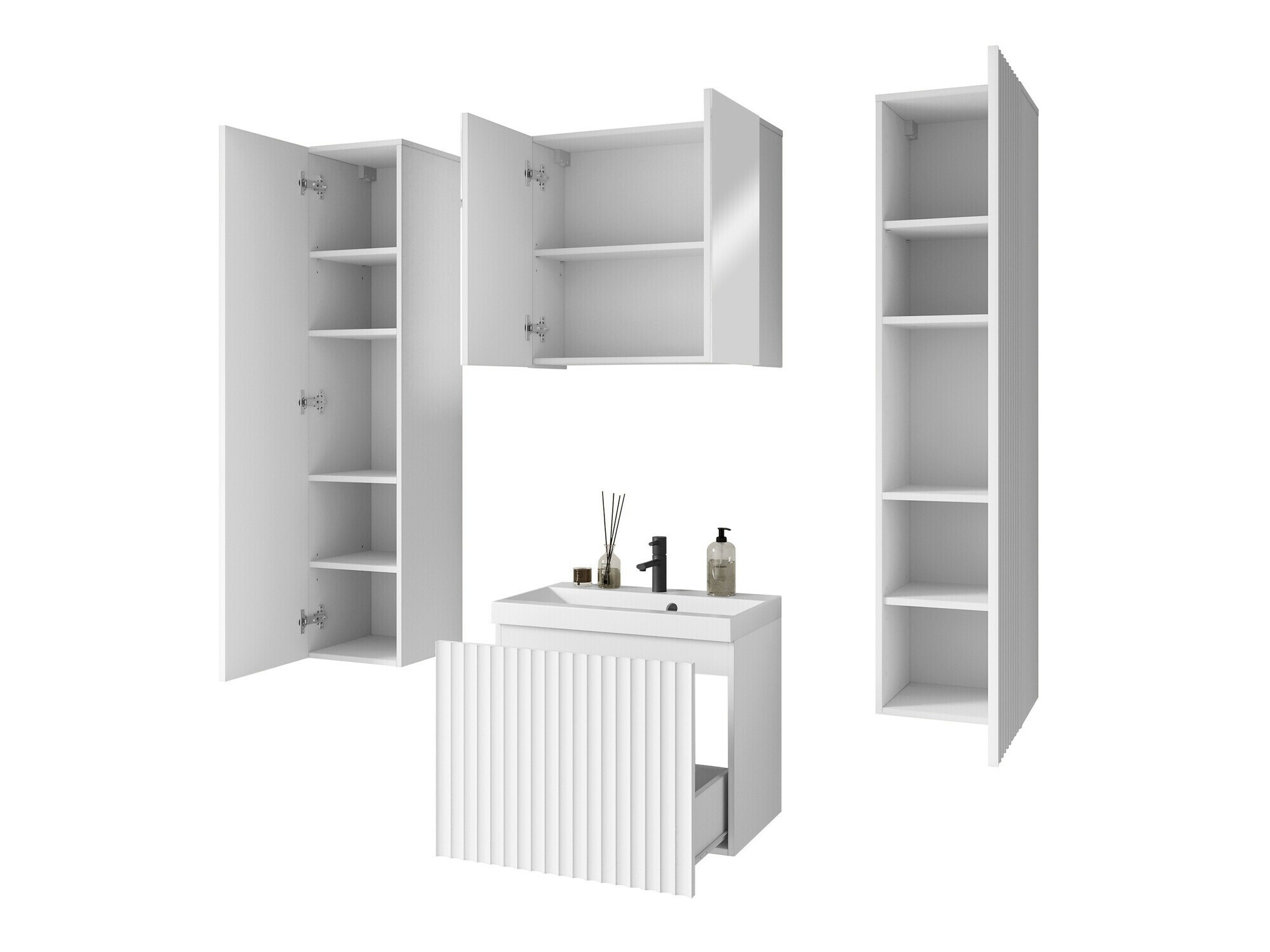 Badkamerset Sarasota 171 (Wit)