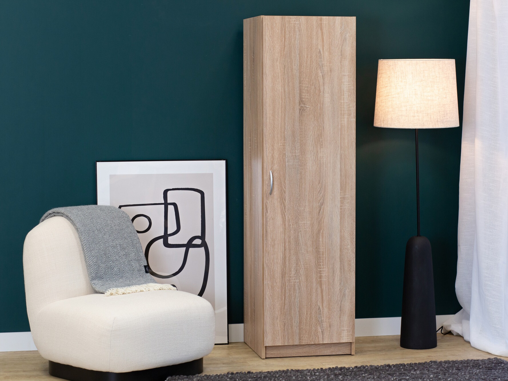 Kledingkast Bristol 197 (Sonoma eik)