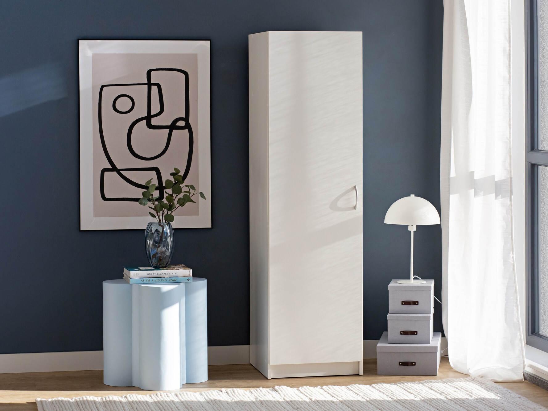 Kledingkast Bristol 197 (Wit)