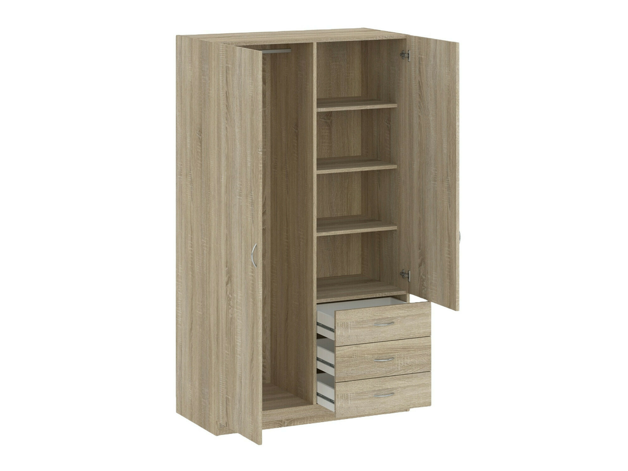 Kledingkast Bristol 198 (Sonoma eik)