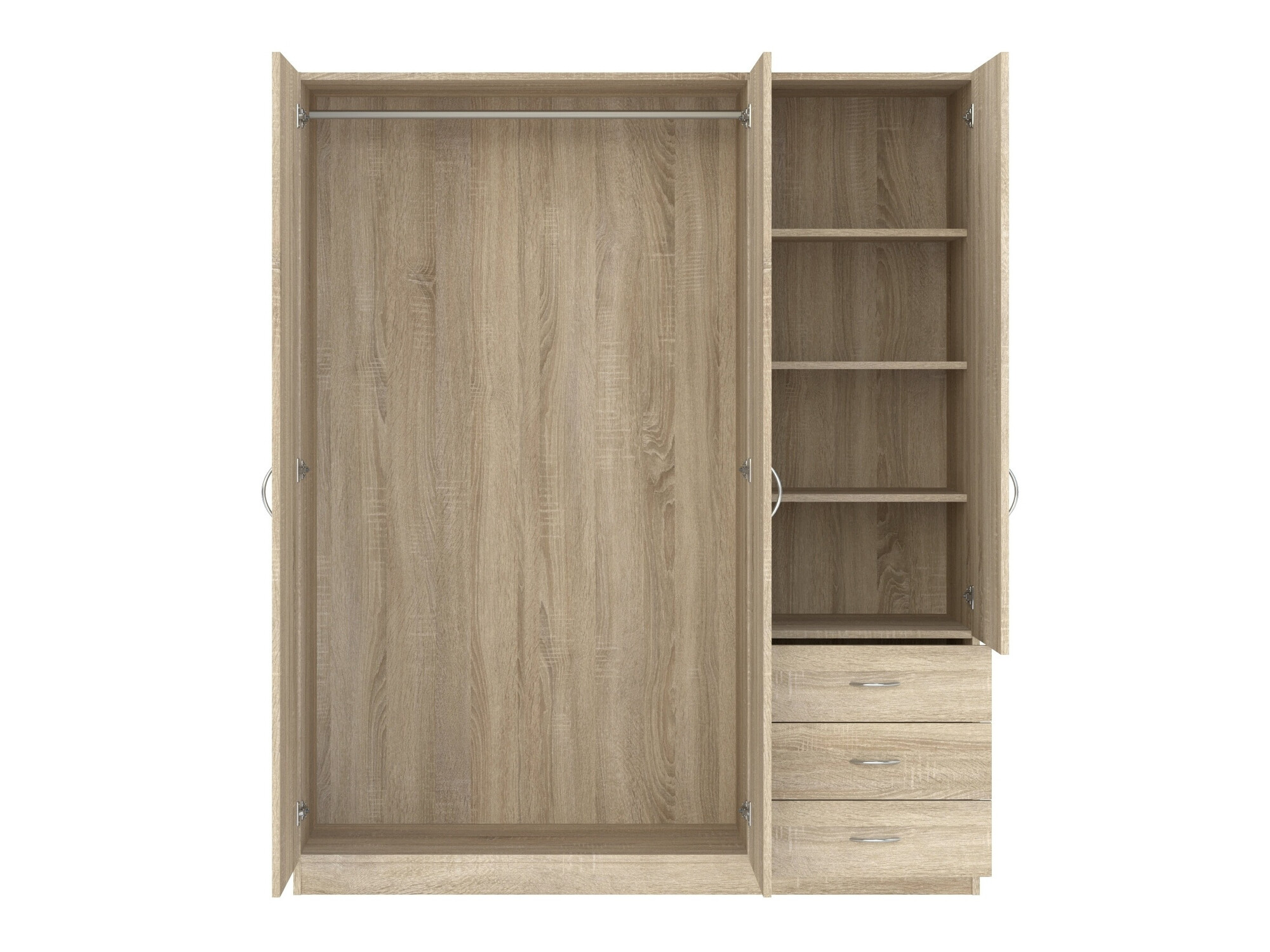 Kledingkast Bristol 199 (Sonoma eik)