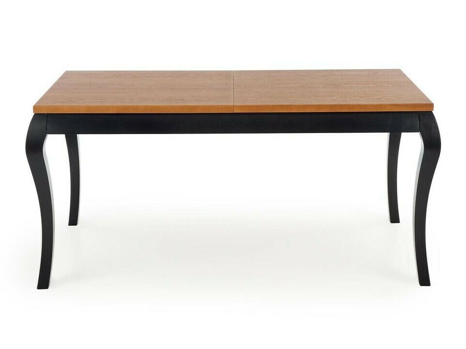 Tafel Houston 1202 (Donkere eik + Zwart)