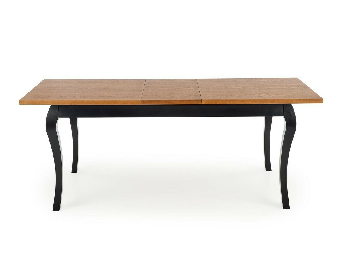 Tafel Houston 1202 (Donkere eik + Zwart)