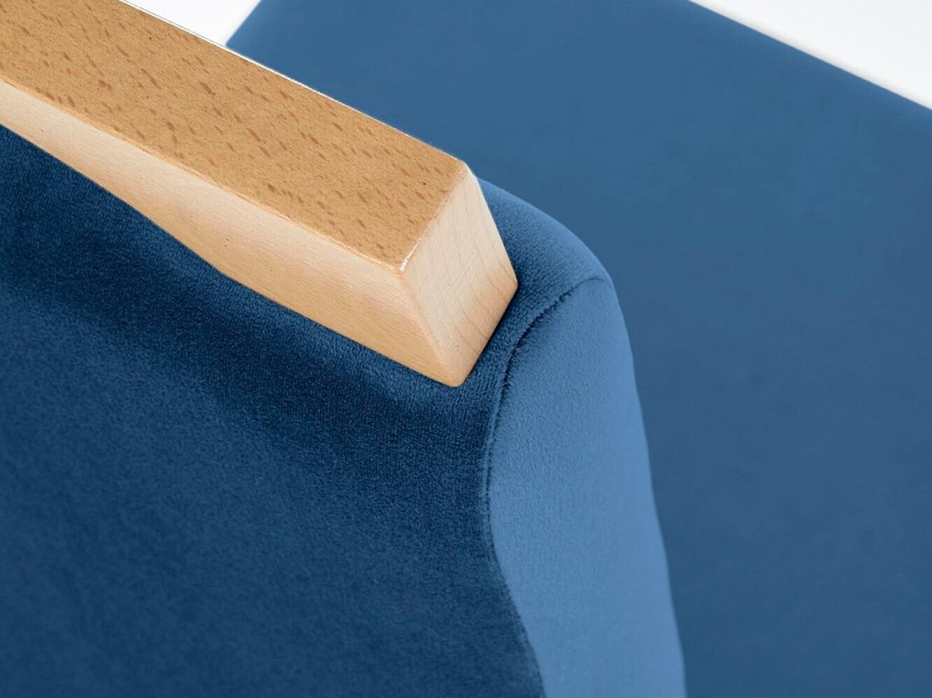 Stoel Houston 1055 (Donkerblauw + Eiken)