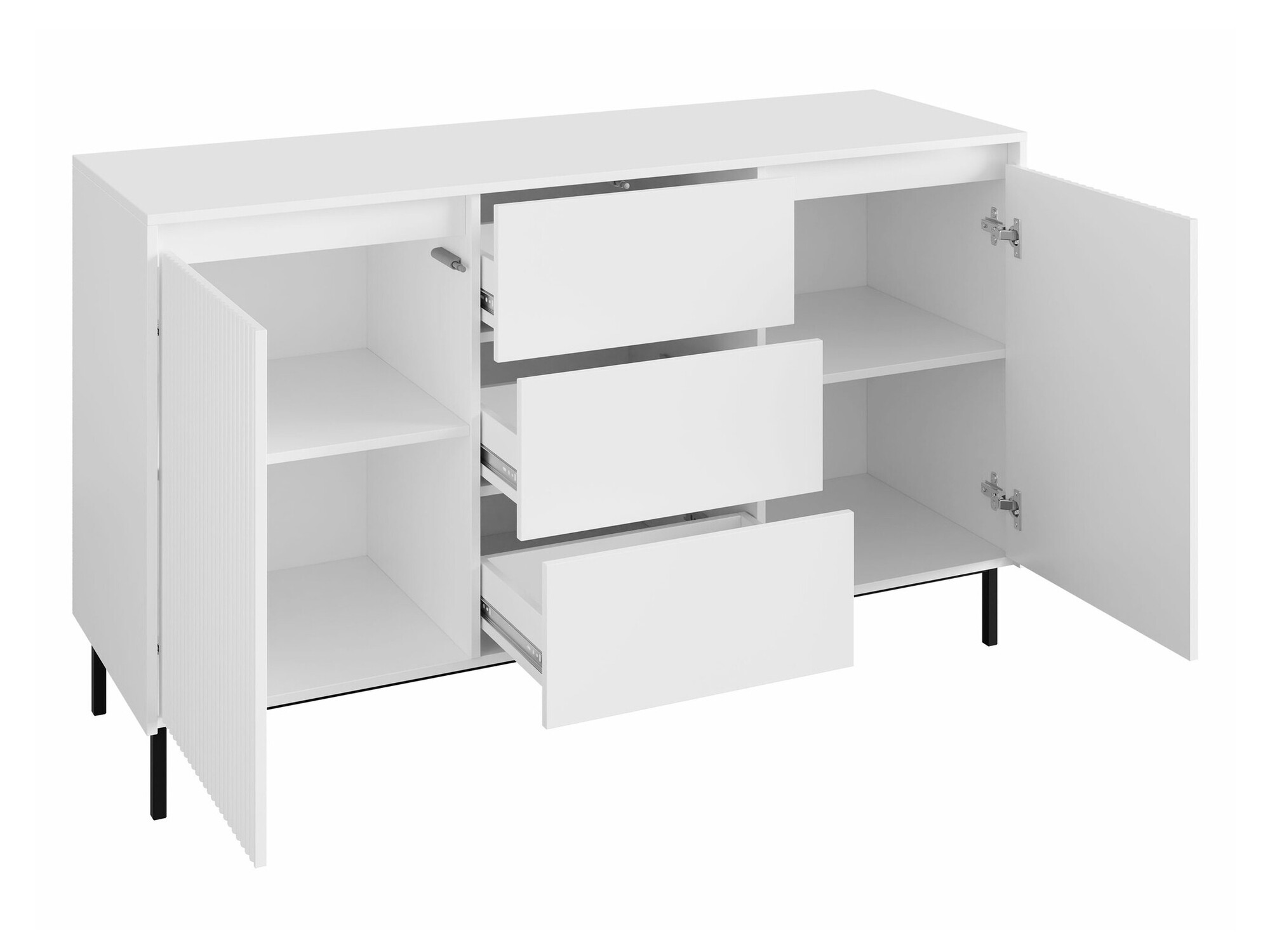 Ladekast Comfivo Delruva 101 (Zwart)