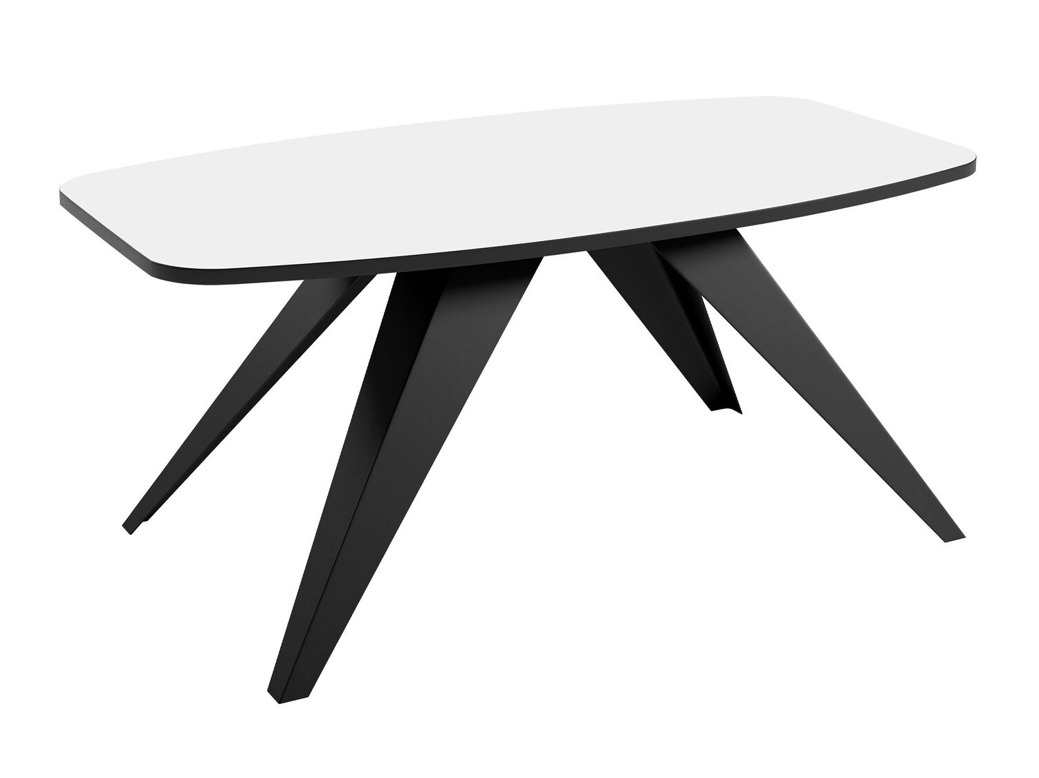 Salontafel Oswego 117 (Zwart + Wit)