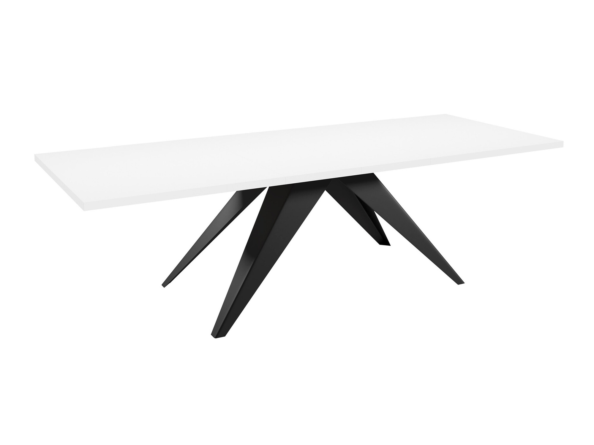 Tafel Oswego 113 (Zwart + Ambachtelijke gouden eik)