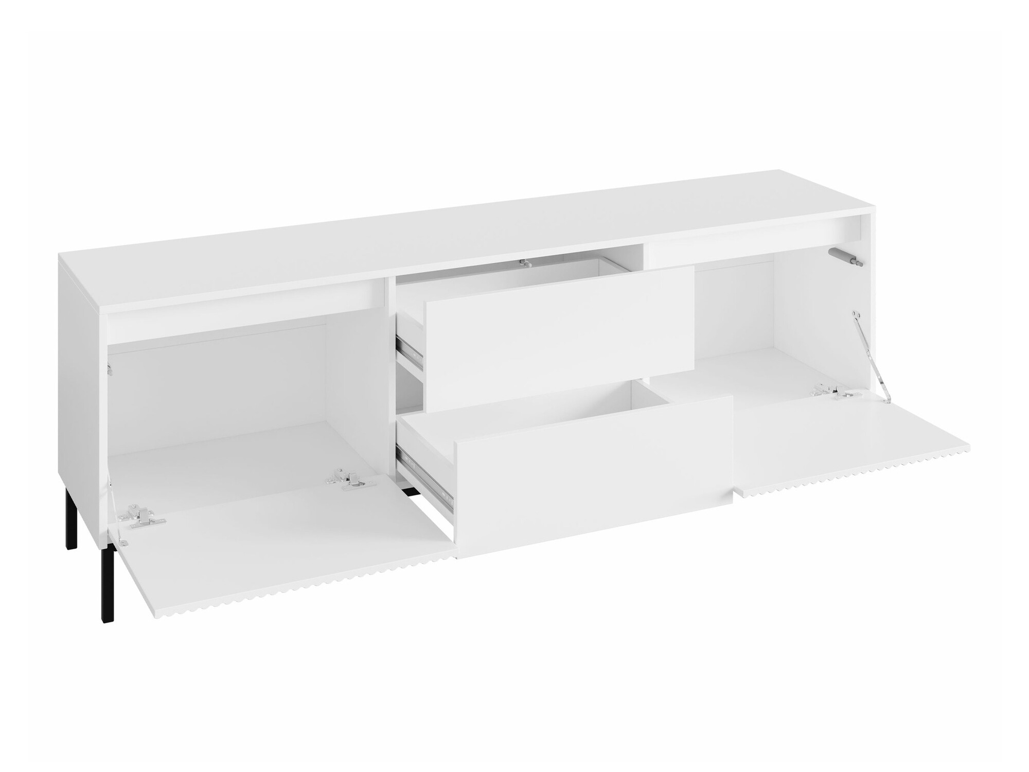 Woonkamerset Comfivo Delruva 106 (Zwart)