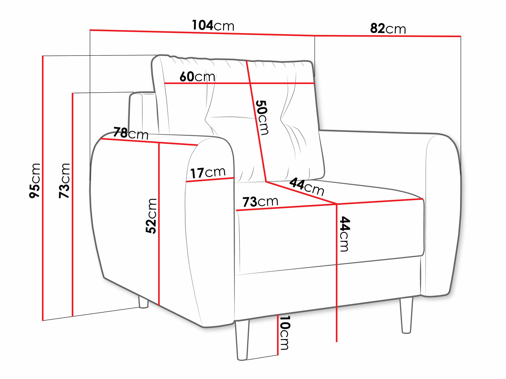 Fauteuil Memphis 144 (Itaka 33)