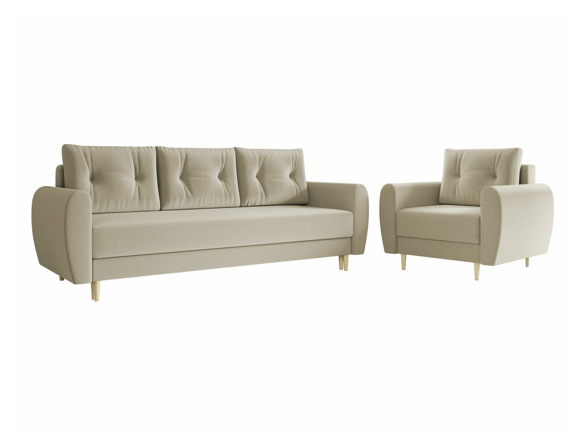 Gestoffeerde meubelset Memphis 145 (Itaka 16)