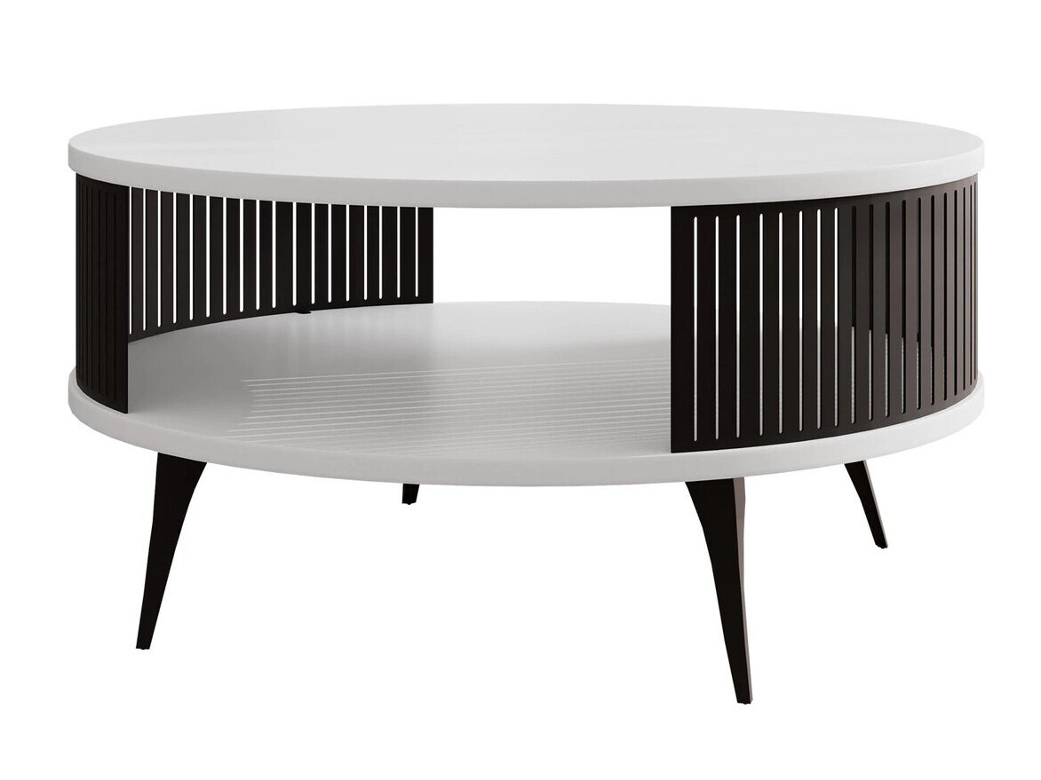 Salontafel Vitum (Zwart + Wit)