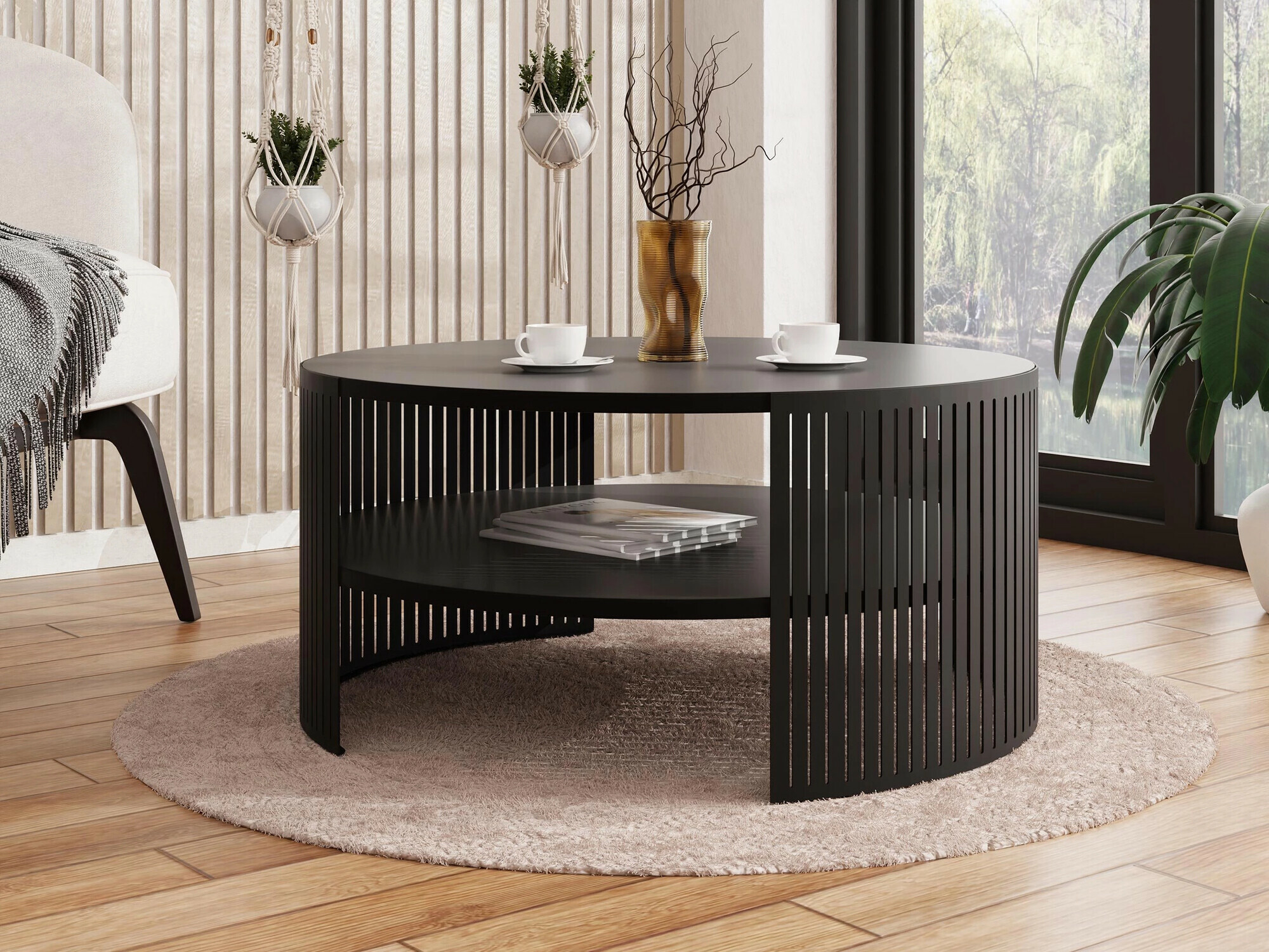 Salontafel Civer (Zwart)