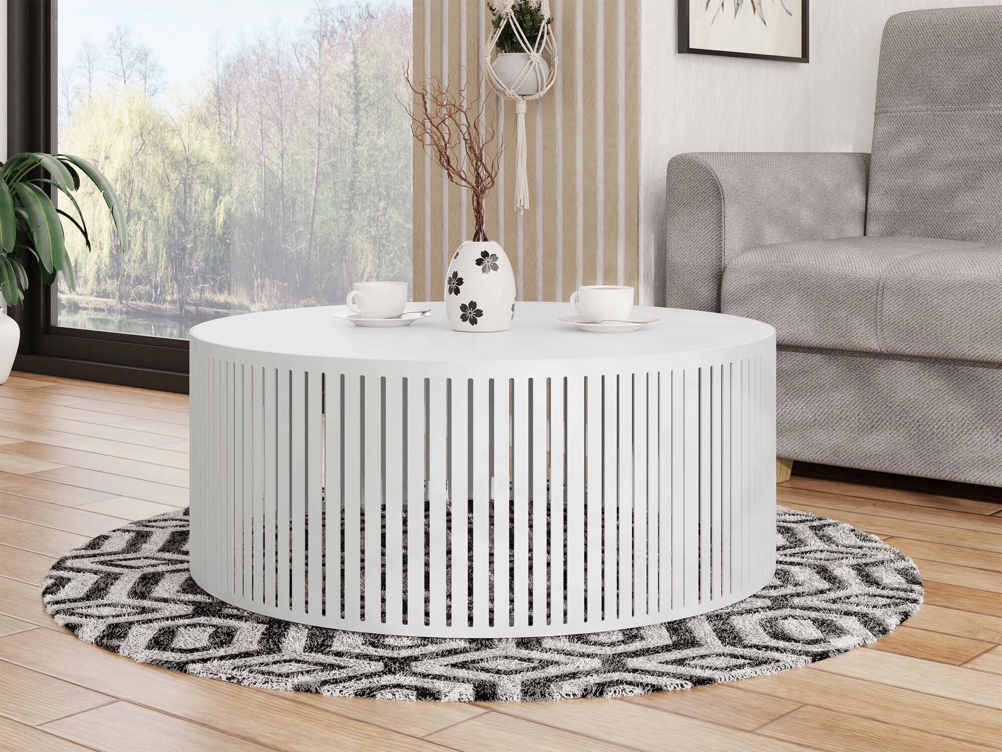 Salontafel Oswego 122 (Wit)