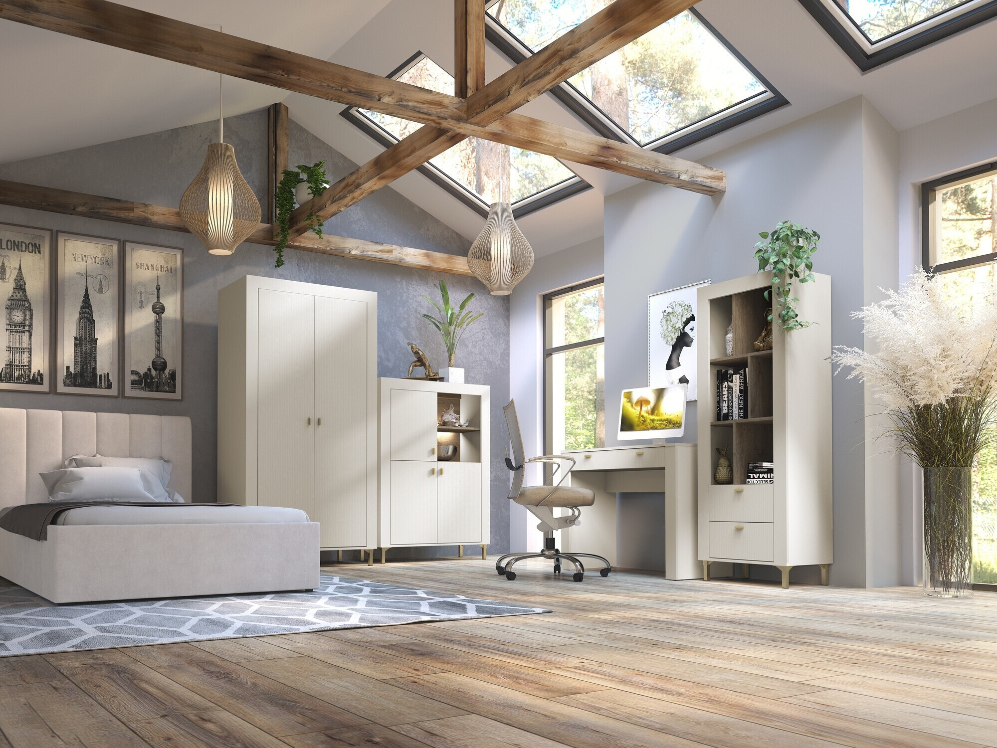 Boekenkast Mormavu 102 (Kasjmier)