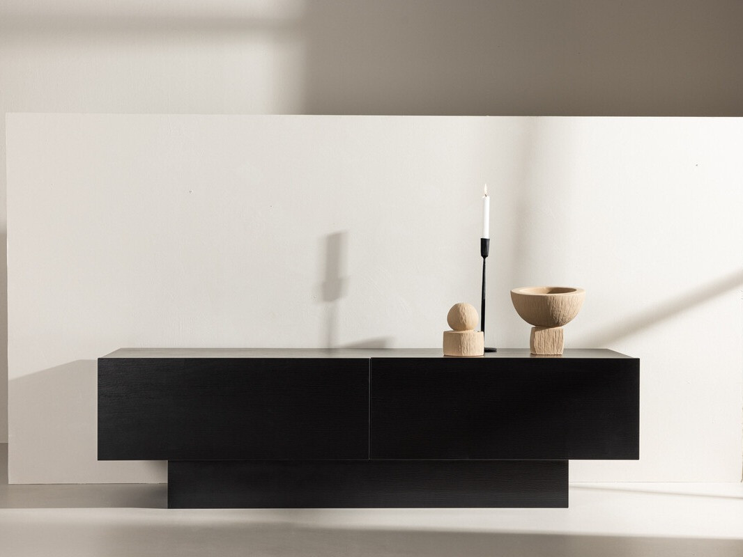 TV-meubel Dallas 4416 (Zwart)