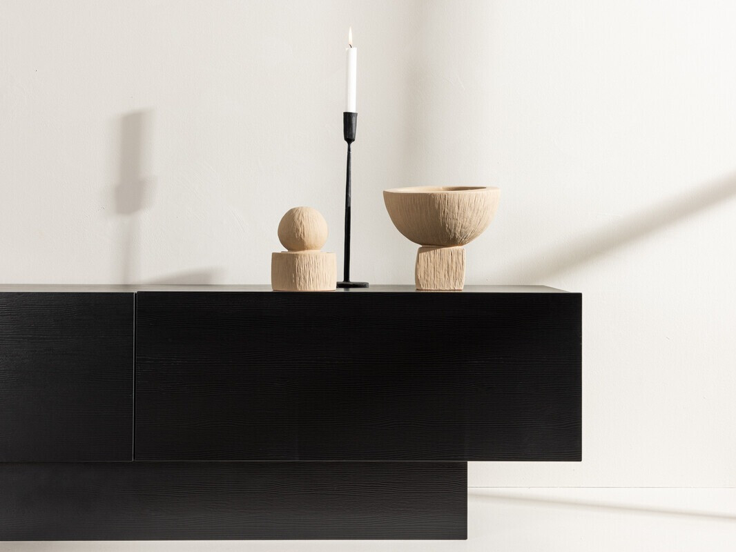 TV-meubel Dallas 4416 (Zwart)