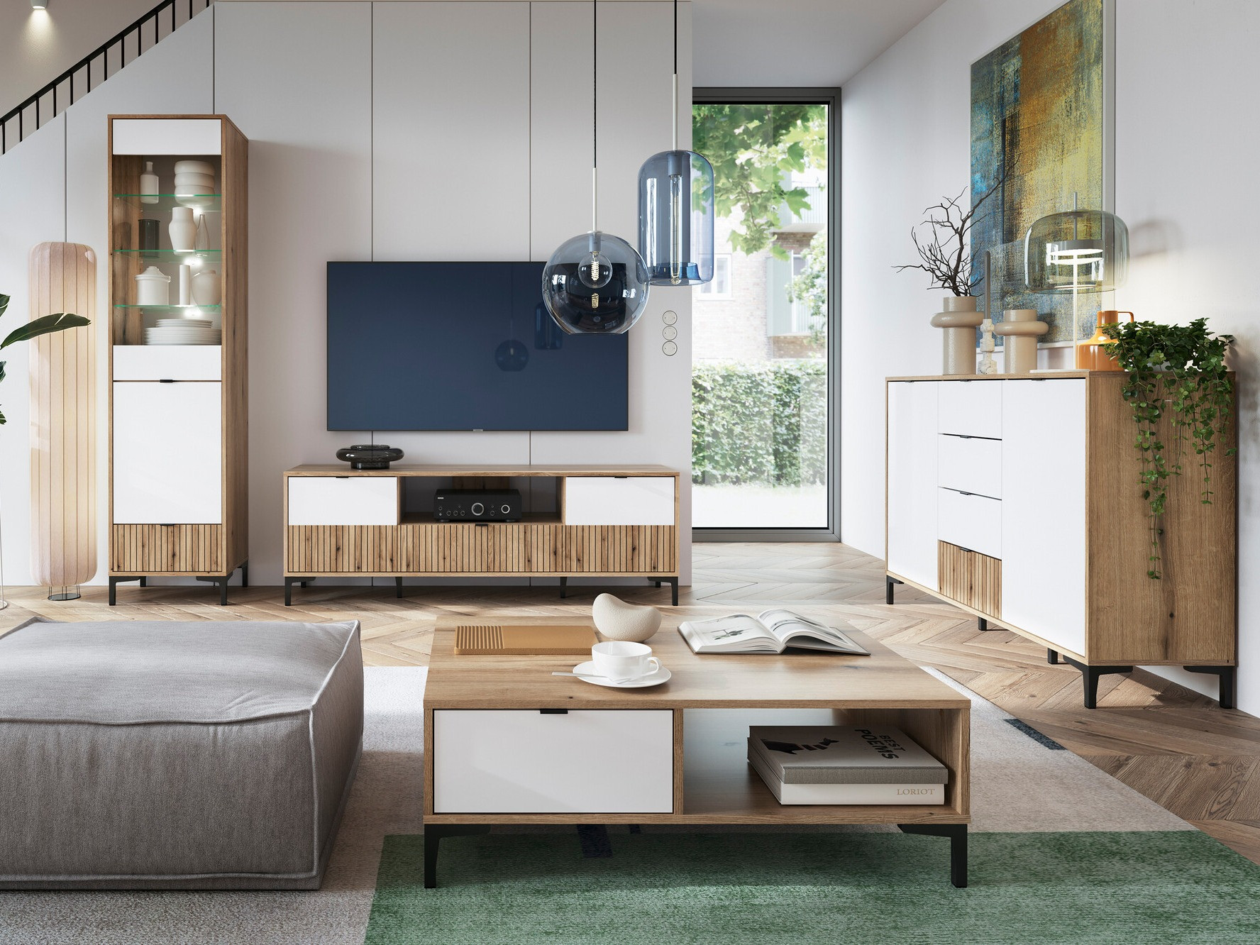 TV-meubel Lorcamu 101