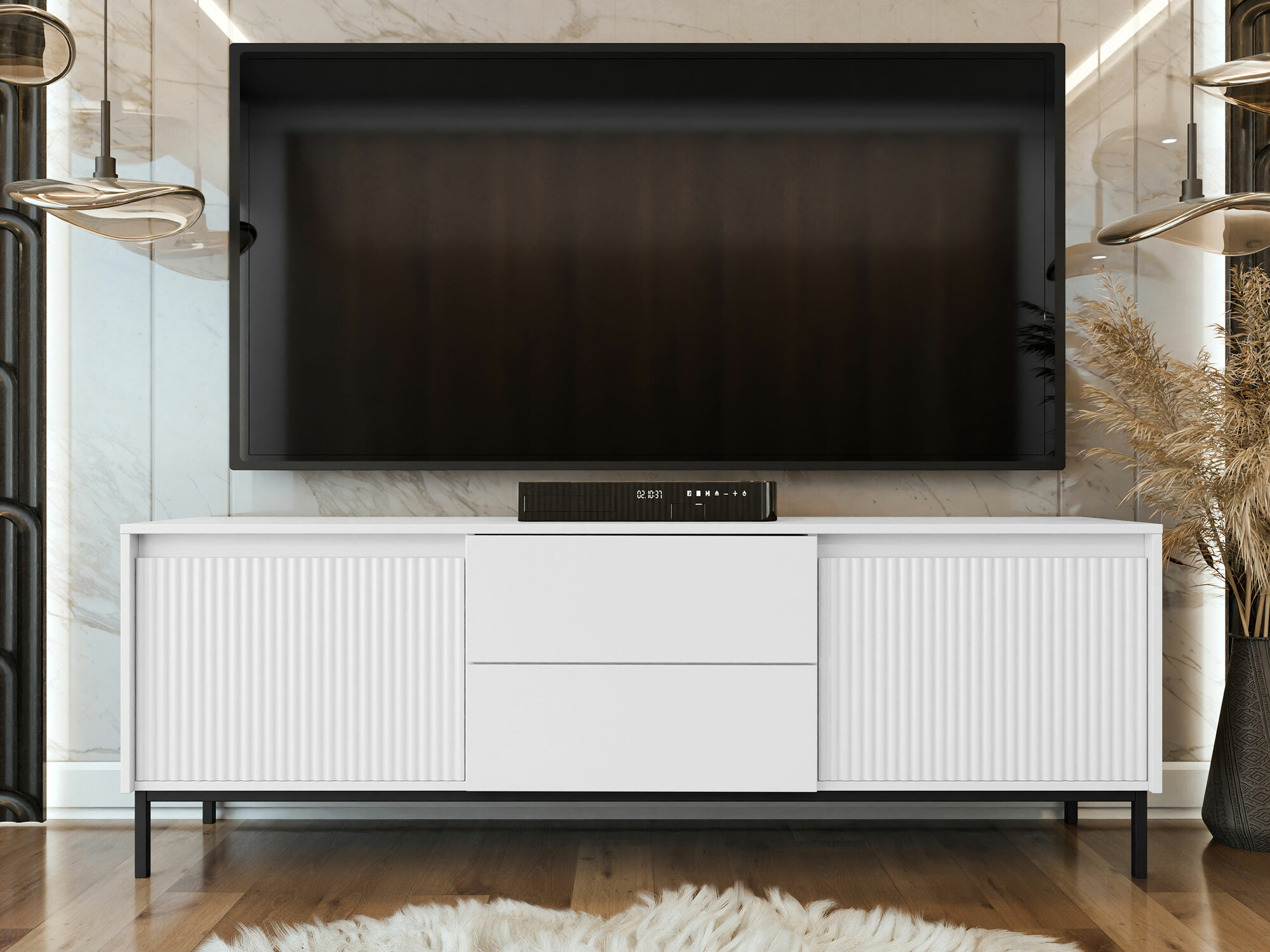 TV-meubel Comfivo Delruva 104 (Wit)