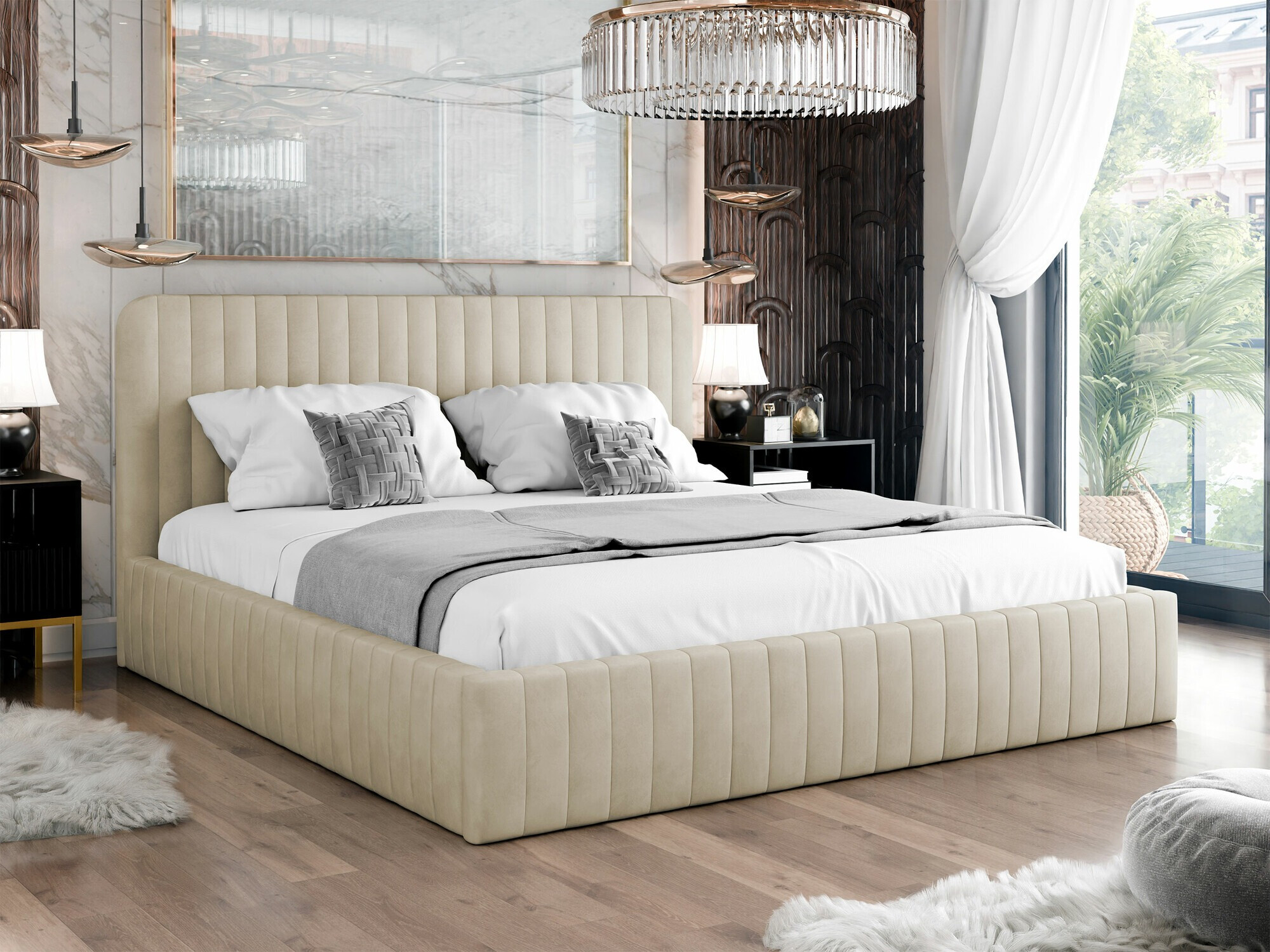 Bed TrendyNest 108 (Velluto 02)