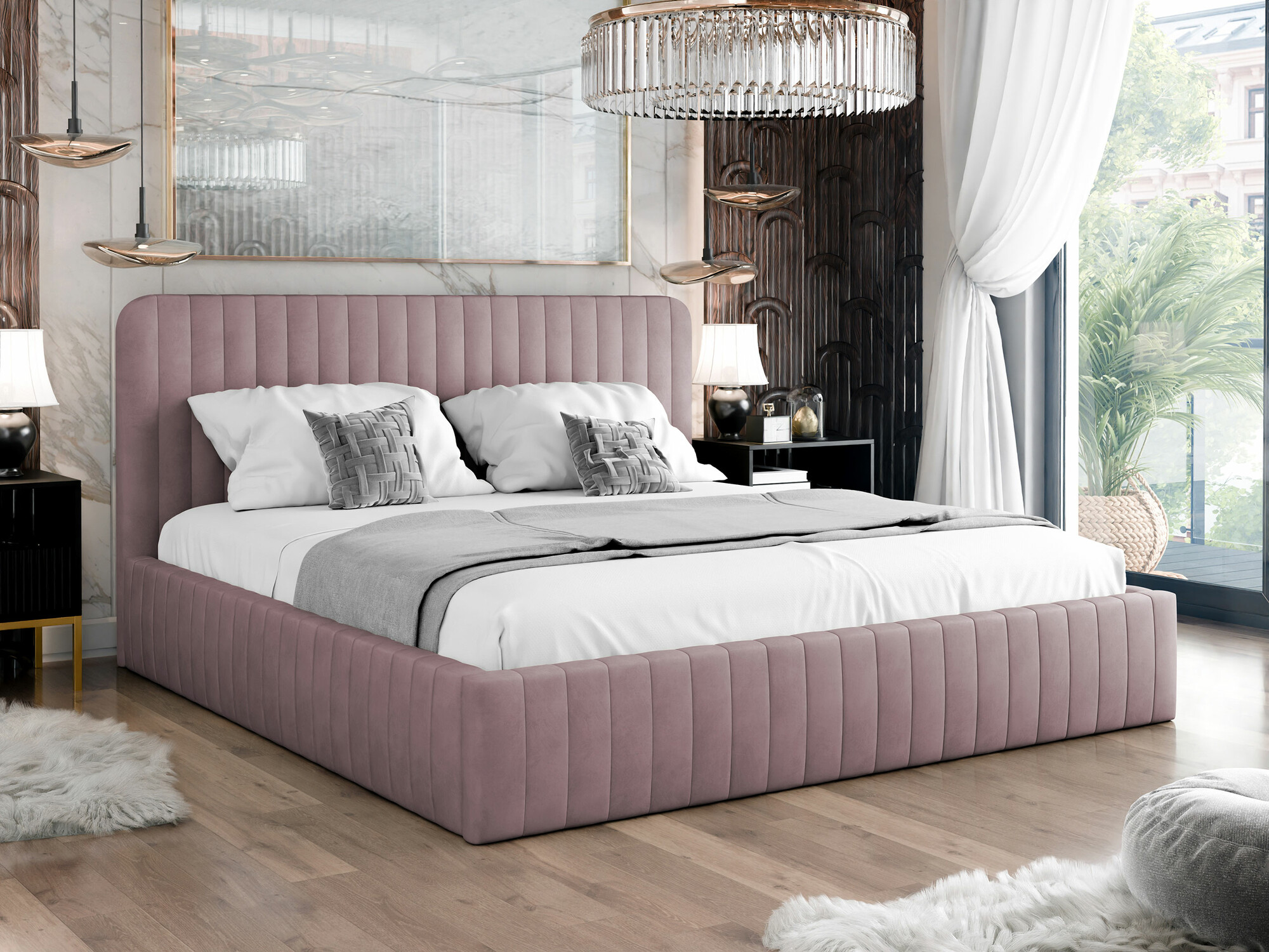 Bed TrendyNest 108 (Velluto 14)