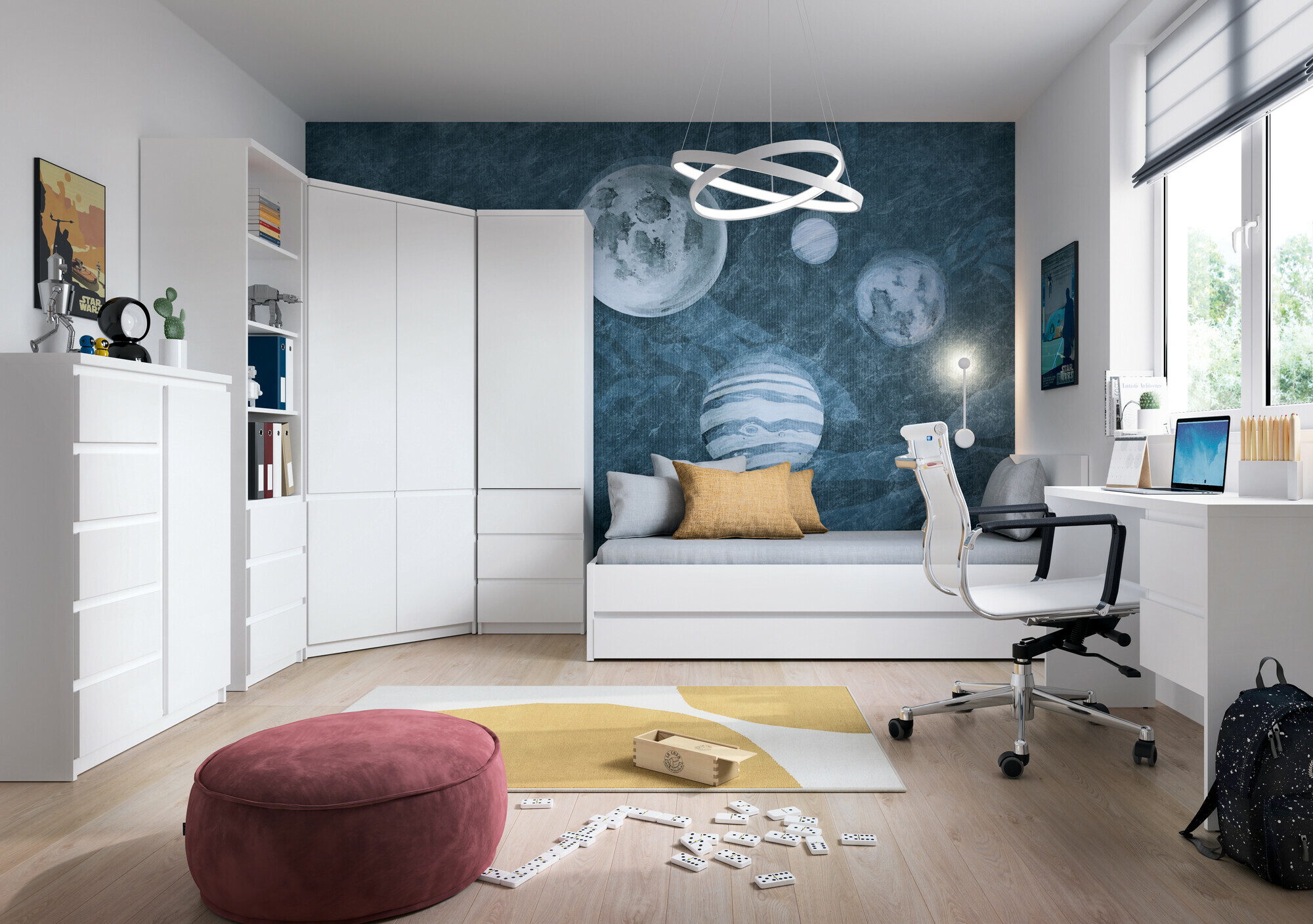 Ladekast Merfere 110 (Wit)