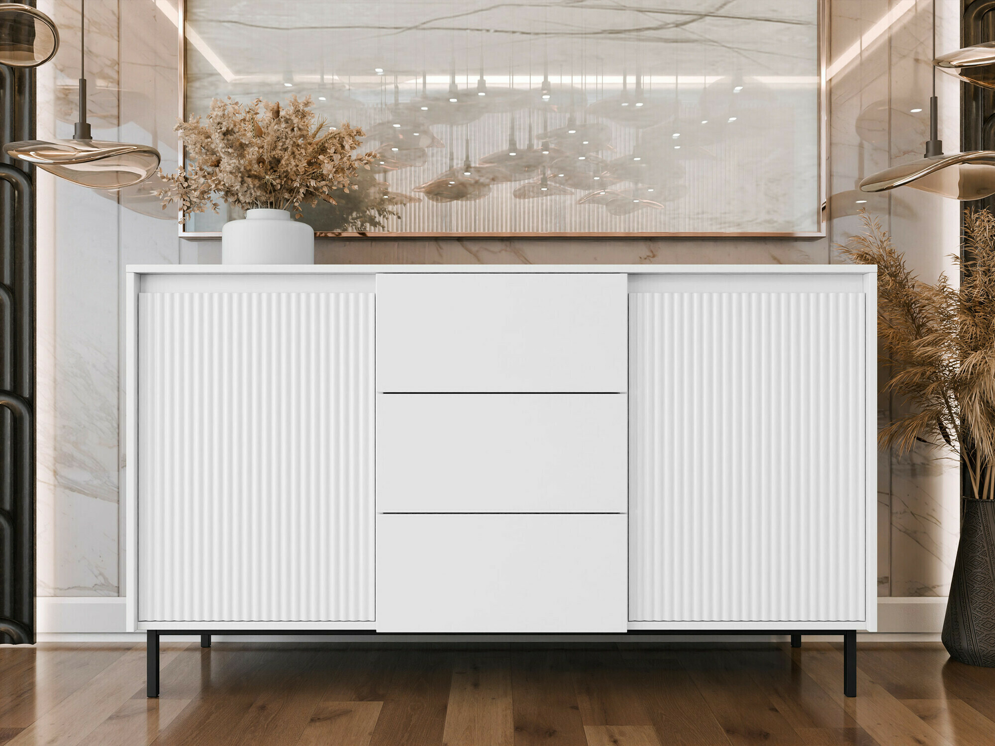 Ladekast Comfivo Delruva 101 (Wit)