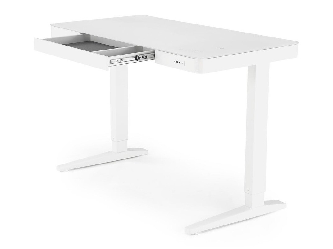 In hoogte verstelbaar bureau Houston 1703 (Wit)