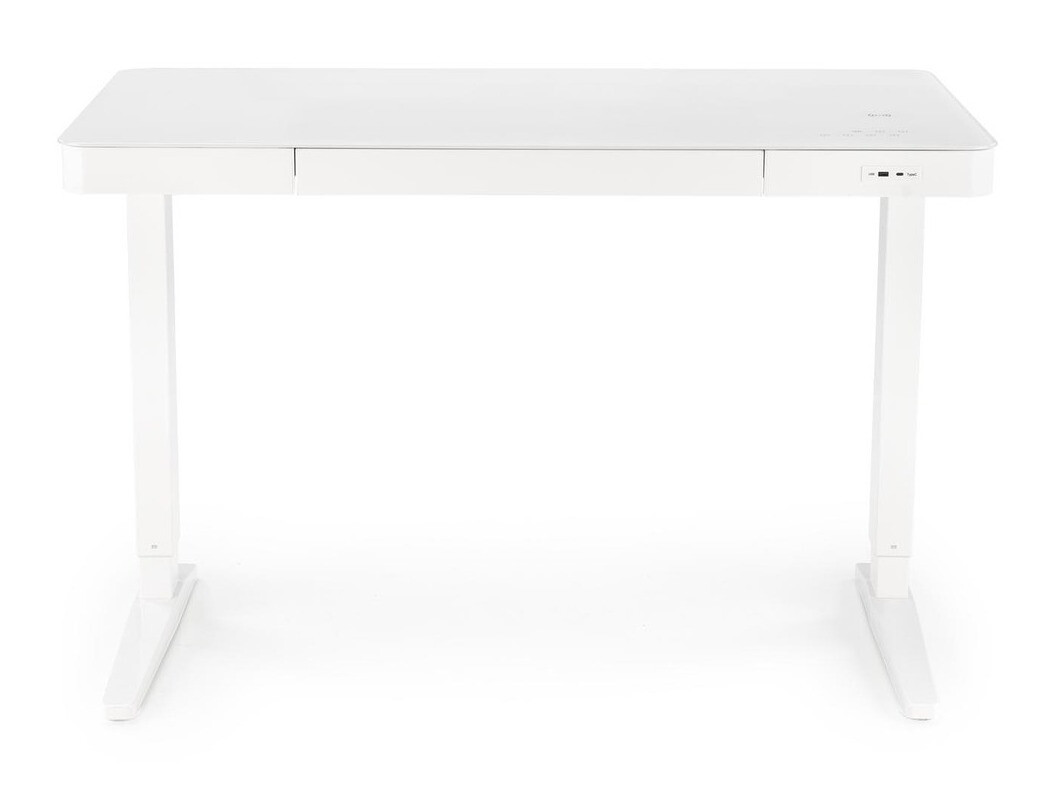 In hoogte verstelbaar bureau Houston 1703 (Wit)