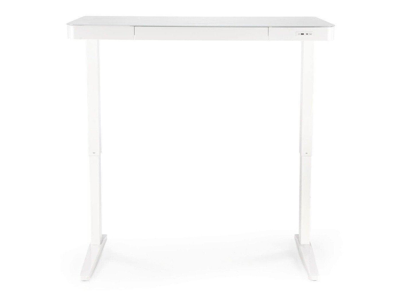 In hoogte verstelbaar bureau Houston 1703 (Wit)