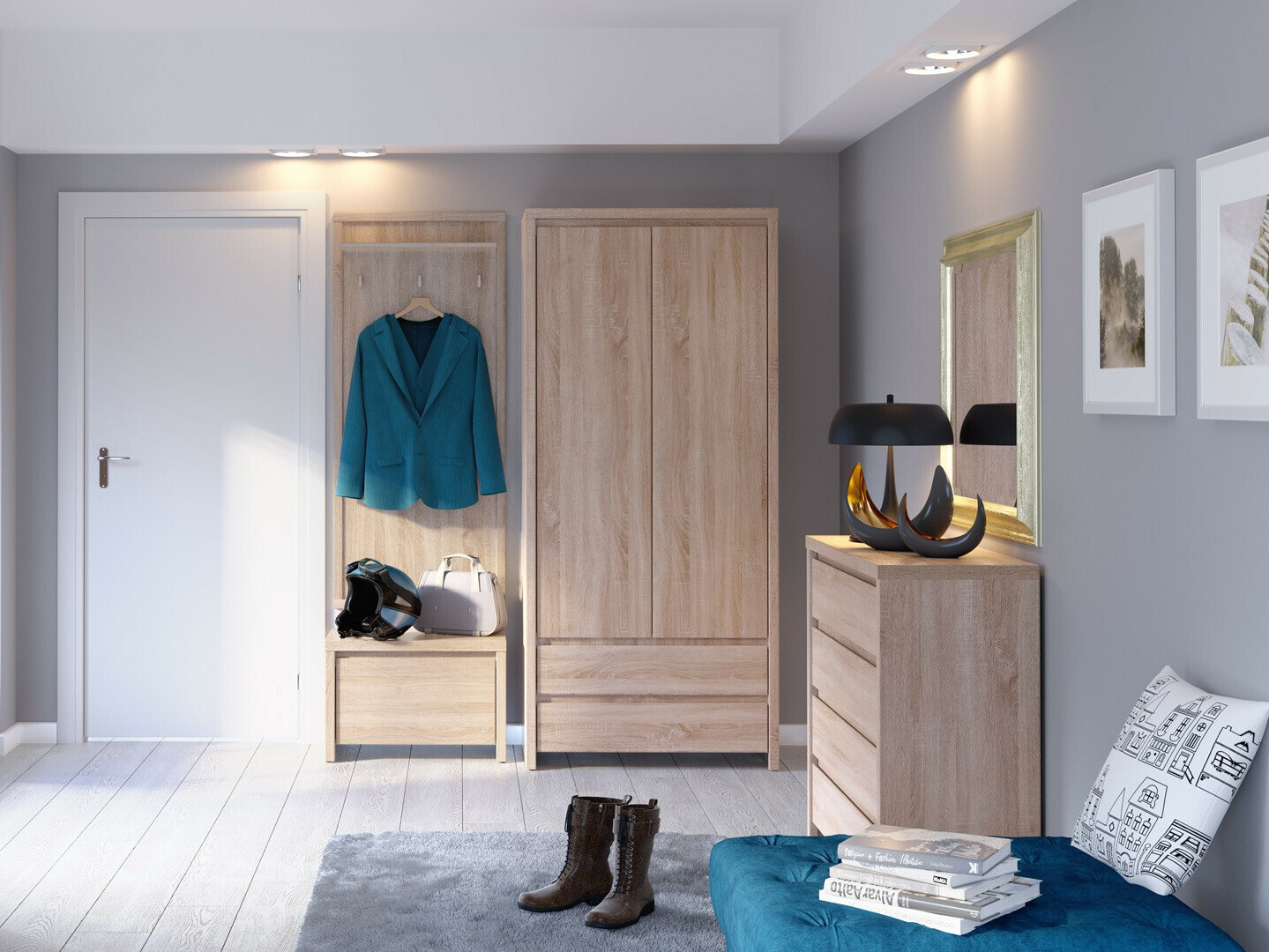 Rek Nolroma 119 (Sonoma eik)