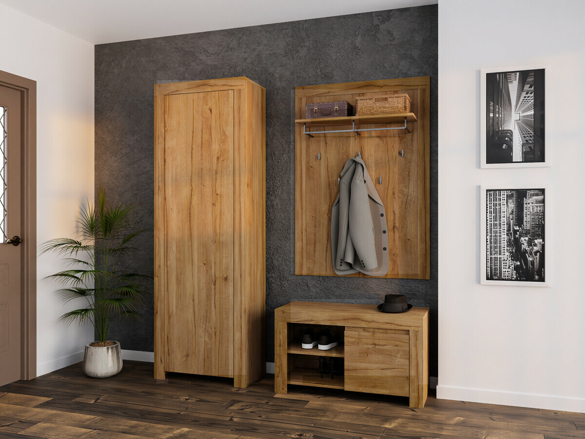 Schoenenkast Sonsoru 118 (Eiken)